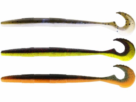 Westin Swimming Worm Dark Water Mix (13cm)