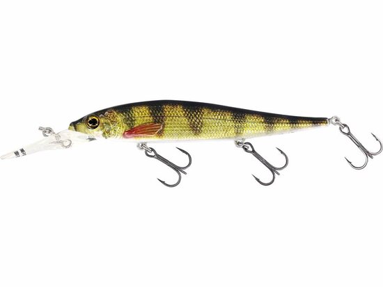 WESTIN JERKBITE MR 11cm Real Perch (1.5-3m) goudvoorn