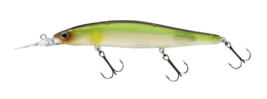 Daiwa Steez Minnow 110 SP-MR (ghost ayu) goudvoorn