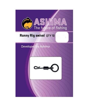 Ashima Ronny Rig Swivel goudvoorn