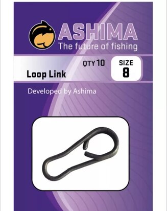 Ashima Loop Link Size 8 goudvoorn