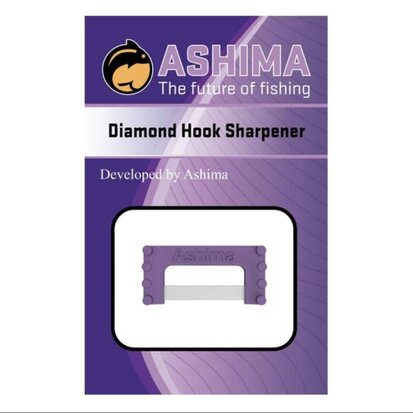 Ashima Diamond Hook Sharpener goudvoorn