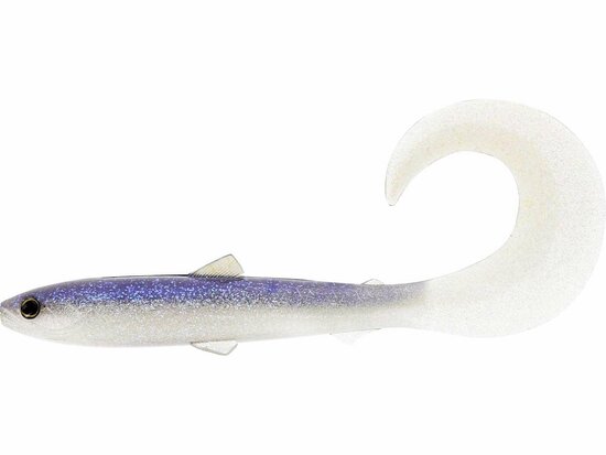 Westin Fishing Bullteez curltail Sparkling Blue (8cm) goudvoorn