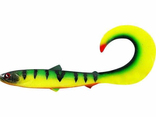 Westin Fishing Bullteez curltail tiger perch (21cm) goudvoorn