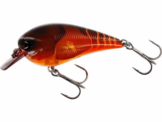 Westin Fishing Bassbite Squarebill Floating Fire Craw (7cm) goudvoorn