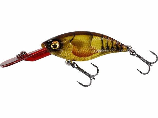 Westin Fishing Buzzbite Crankbait suspending Clear Brown Craw (6cm) goudvoorn