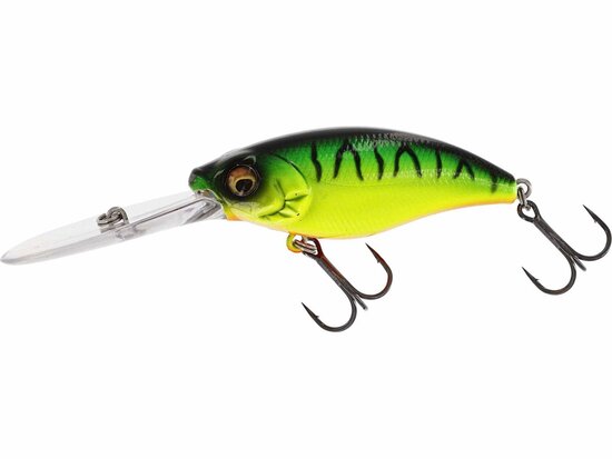 Westin Fishing Buzzbite Crankbait floating Firetiger (6.5cm) goudvoorn