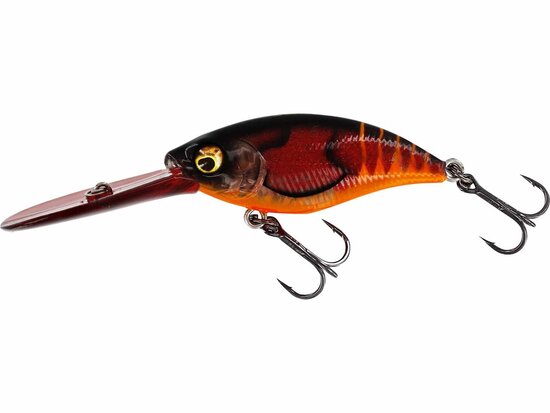 Westin Fishing Buzzbite Crankbait floating 3D Fire Craw (6.5cm) goudvoorn