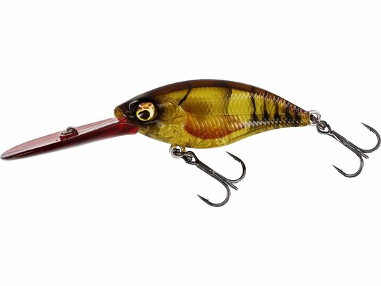 Westin Fishing Buzzbite Crankbait floating clear brown craw (6.5cm)