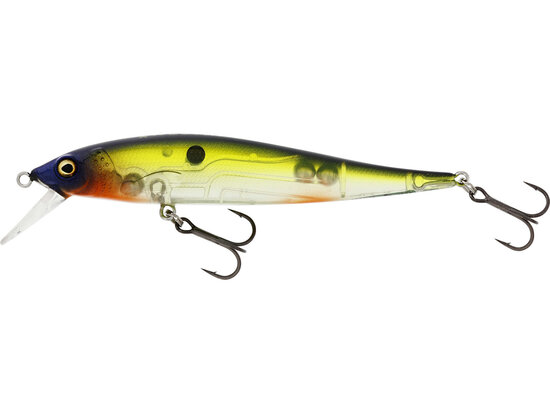 Westin Fishing Jerkbite SR Jerkbait suspending Hot Shad (9cm) goudvoorn