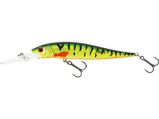 Westin Fishing Jerkbite MR Jerkbait suspending Firetiger Flash (9cm) goudvoorn