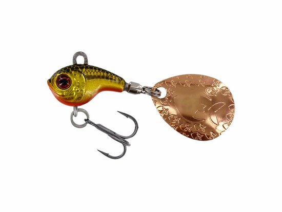 Westin Fishing Dropbite Tungsten Spin Tail Jig Gold Rush (2.2cm) goudvoorn