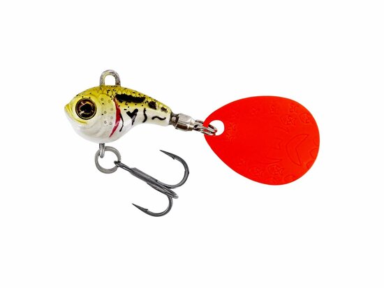 Westin Fishing Dropbite Tungsten Spin Tail Jig Pearl Stickleback (2.2cm) goudvoorn