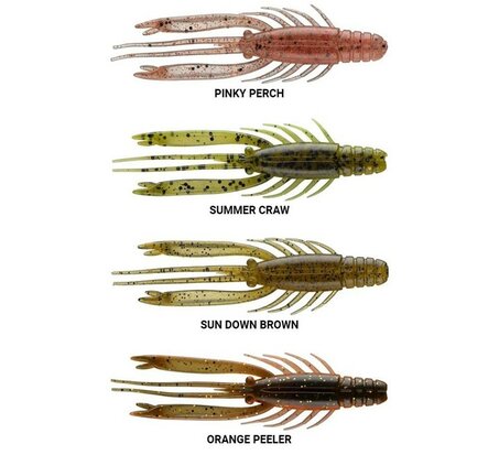 Daiwa Prorex Urban Shrimp Summer Craw (6cm) goudvoorn