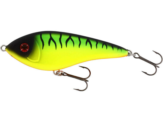 Westin Fishing Swim Gildebait Silent Suspending Firetiger (12cm) goudvoorn