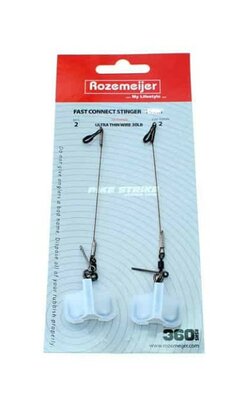 Rozemeijer Fast Connect Stinger haakmaat 2 (9.5cm) goudvoorn