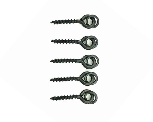 PB Products Round Ring Bait Screw 12mm goudvoorn