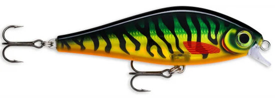 Rapala Super Shadow Rap Hot Tiger Pike (11cm) goudvoorn