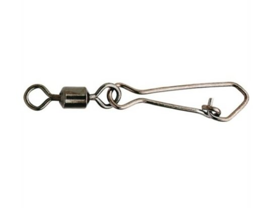 Spro Rolling Swivel Hook Snap (maat 8 trekkracht 10kg)  goudvoorn