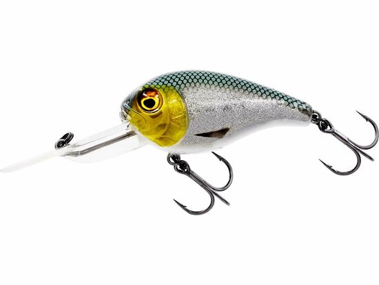 Westin Fishing Megabite DR Crankbait floating 3D Headlight (6cm) goudvoorn