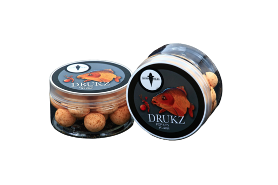 Cuyten Boilies Drukz Popups (18mm) goudvoorn