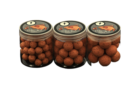 Cuyten Boilies Drukz Wafters (15mm) goudvoorn