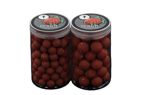 Cuyten Boilies Berries Hard Hookbaits (20mm) goudvoorn