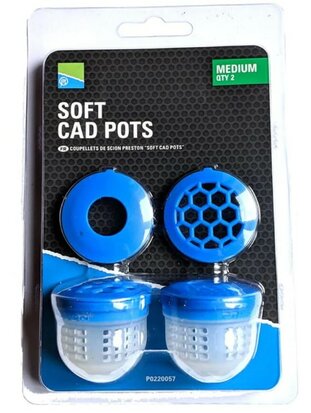 Preston Soft Cad Pots medium goudvoorn