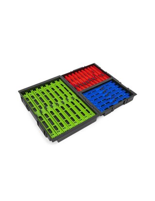 Preston Interlok Winder Tray 13cm red goudvoorn