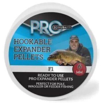 Sonubaits Hookable Expander Pellets (6mm 100gr) goudvoorn