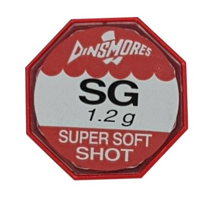 Dinsmores Super Soft Shot SG (1.2gr) goudvoorn