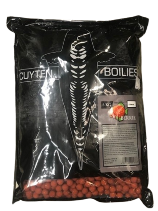 Cuyten Boilies Berrie 5kg (15mm) goudvoorn