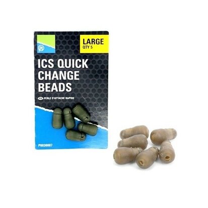 Preston ICS Quick Change Beads Large goudvoorn