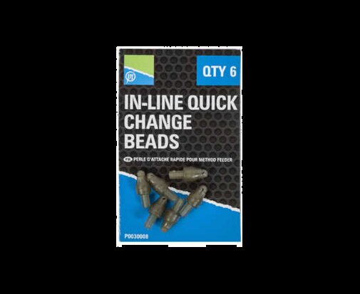 Preston Inline Quick Change Beads goudvoorn