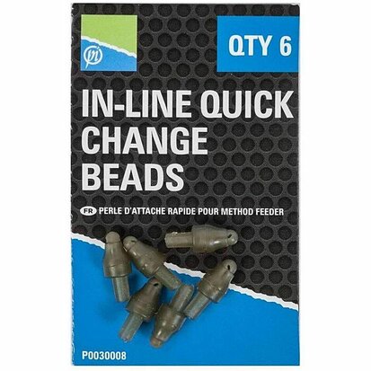 Preston ICM Inline Quick Change Beads goudvoorn