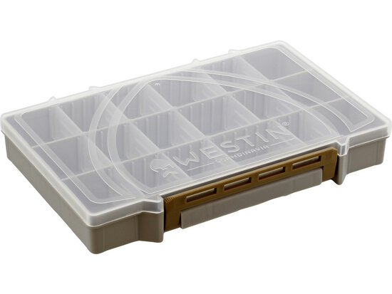 Westin W3 Tackle Box S4 (25 x 16,5 x 3,6cm) goudvoorn