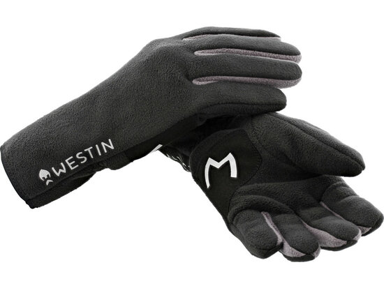 Westin Fishing handschoenen Fleece M Black goudvoorn