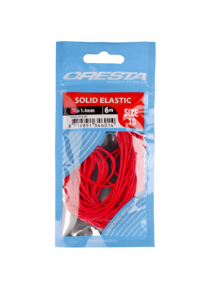 Cresta Solid elastic Rood 6m 1.4mm goudvoorn