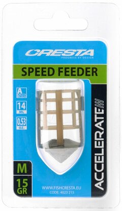 Cresta Speed Feeder Medium 15gr  goudvoorn