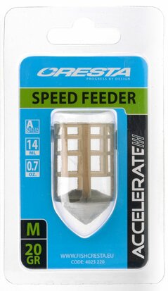 Cresta Speed Feeder Medium 20gr  goudvoorn