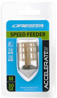 Cresta Speed Feeder Medium 30gr  goudvoorn