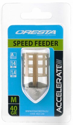 Cresta Speed Feeder Medium 40gr goudvoorn