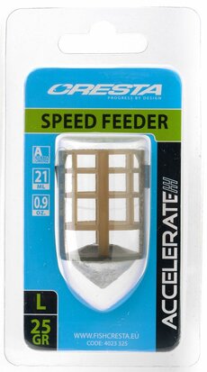 Cresta Speed Feeder Large 25gr  goudvoorn