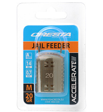 Cresta Jail Feeder Medium 20gr goudvoorn