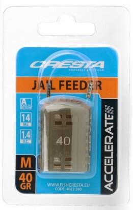 Cresta Jail Feeder Medium 40gr  goudvoorn