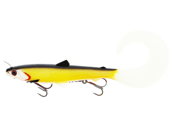 Westin Bullteez Curltail R2F Inline Sinking Official Roach (33cm) goudvoorn