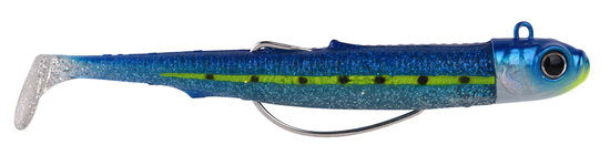 Spro Gutsbait Salt-Blue Minnow haak 2/0 (10.5cm 20gr) goudvoorn