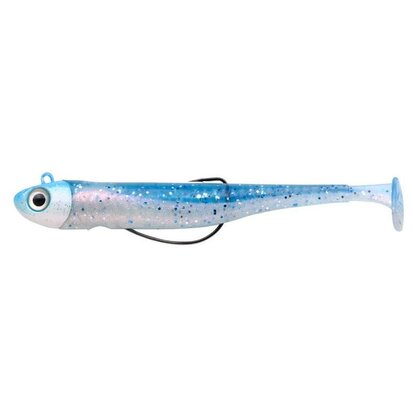 Spro Gutsbait UV Salt Aqua & Pearl haak 3/0 (11cm 14gr) goudvoorn