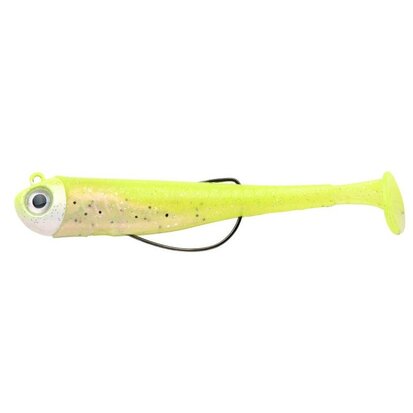 Spro Gutsbait UV Salt Lemon & Pearl haak 3/0 (11cm 14gr) goudvoorn