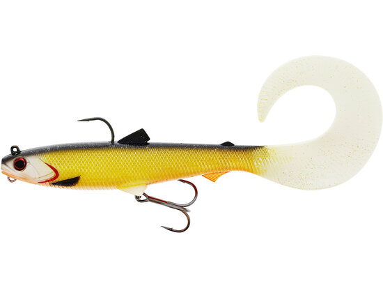 Westin Bullteez Curltail RNR Sinking Official Roach (21cm) goudvoorn